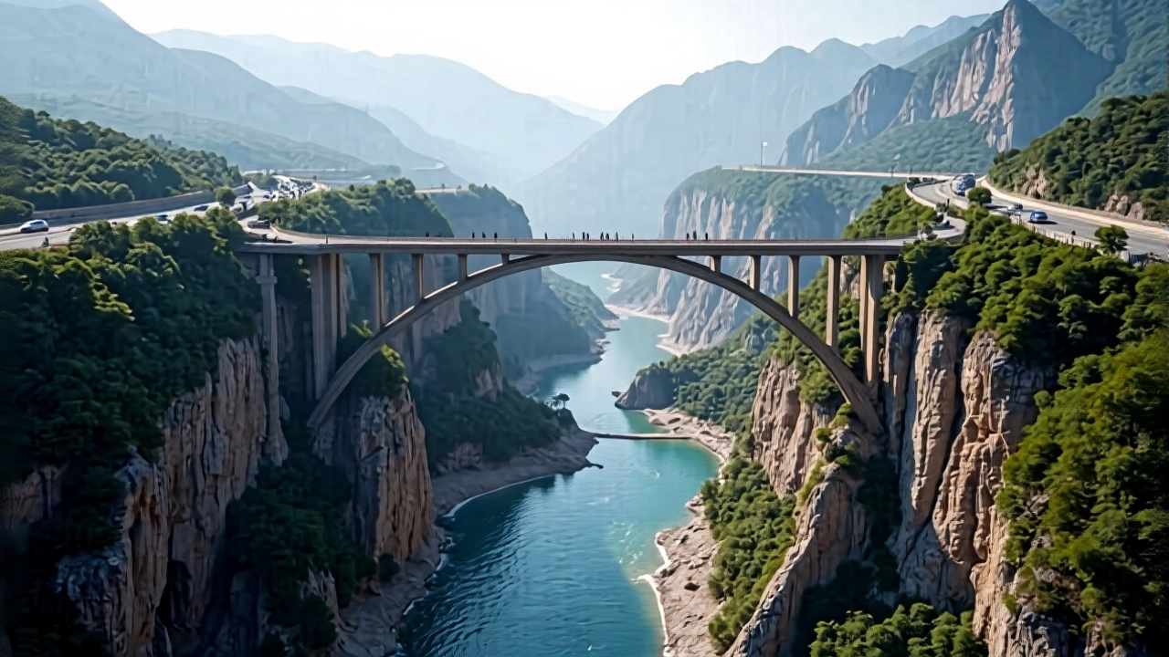 World's Tallest Bridge Opens in Guizhou, Cutting Travel to 2 Minutes